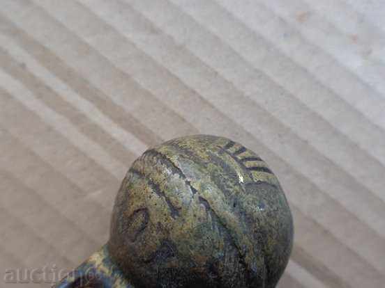 Clopot de căruță de cai tip „nucă” din bronz – secolul al XIX-lea - 6