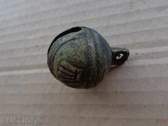 Clopot de căruță de cai tip „nucă” din bronz – secolul al XIX-lea - 7