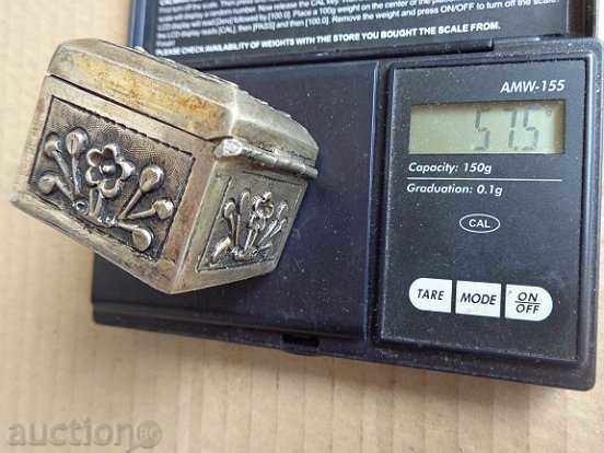 Renaissance silver box enfie wedding rings wedding cross - 7