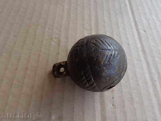 Clopot de căruță de cai tip „nucă” din bronz – secolul al XIX-lea - 6 Clopot de căruță de cai tip „nucă” din bronz – secolul al XIX-lea - 6