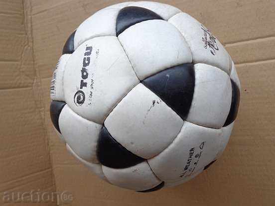 minge din piele pentru volei, fotbal, sport - 7