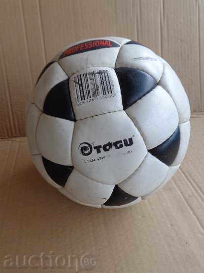 Leather ball for volleyball, football, sport