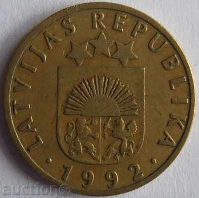 Latvia 10 centimes 1992 with price 0.50 BGN | € 0.26