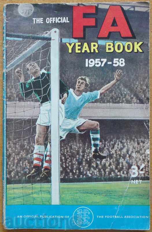 Football yearbook - The Official FA Year book 1957-58