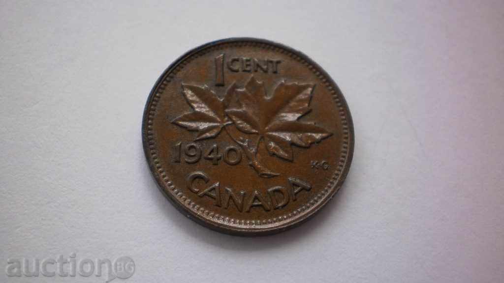 KaAnda George VI 1 Cent 1940 Rare Coin