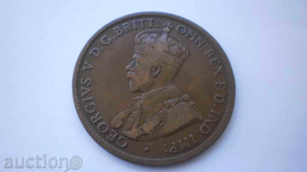 Αυστραλία 1 Cent 1919 Σπάνιες κέρμα με τιμή € 2.56 | 5.01 BGN Αυστραλία 1 Cent 1919 Σπάνιες κέρμα με τιμή € 2.56 | 5.01 BGN