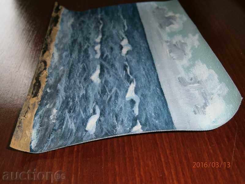 Delivery of Old painting - SEA - oil on canvas - 7 Delivery of Old painting - SEA - oil on canvas - 7