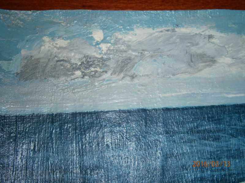 Old painting - SEA - oil on canvas - 8 - 5 Old painting - SEA - oil on canvas - 8 - 5