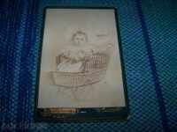 Old Picture "Baby in a cart"