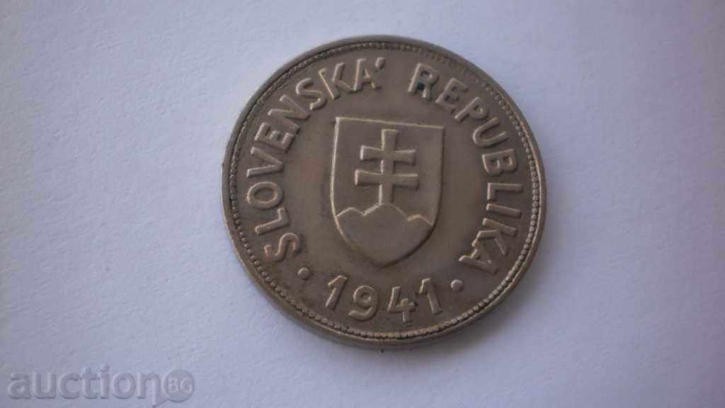 Germany - Slovakia 50 Hallera 1941 Rare Coin