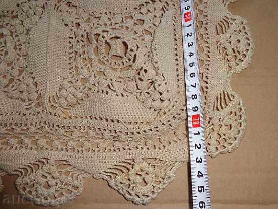 An old hand-knit tablecloth, a box, a briefcase, a towel - 5 An old hand-knit tablecloth, a box, a briefcase, a towel - 5