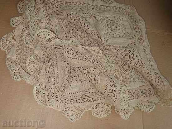 An old hand-knit tablecloth, a box, a briefcase, a towel - 7 An old hand-knit tablecloth, a box, a briefcase, a towel - 7