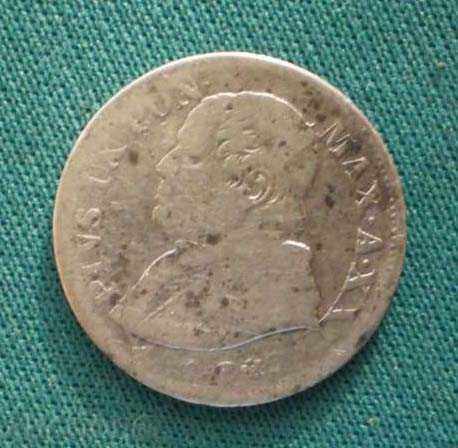 Vaticana 10 SOLDI 1867 Vatican - RARE cu preț € 12.78 | 25.00 BGN