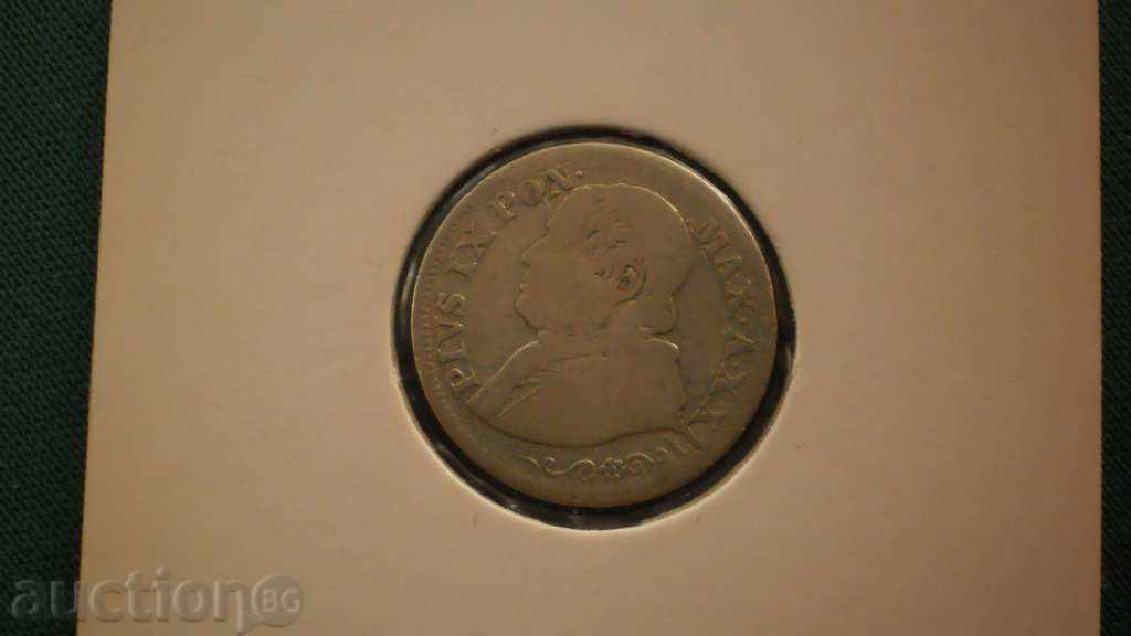 Licitație Vatican 10 SOLDI 1867 Vatican - RARE COIN