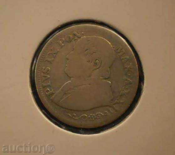 Vatican 10 SOLDI 1867 Βατικανό - Σπάνιο κέρμα