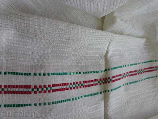 An old hand-woven cloth, a canary cloth, a belt - 5