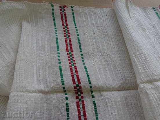An old hand-woven cloth, a canary cloth, a belt - 6