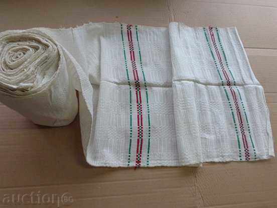 An old hand-woven cloth, a canary cloth, a belt
