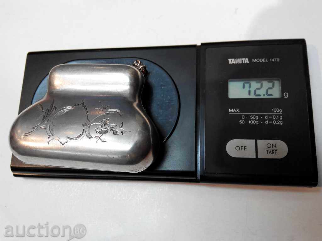 Old silver coin bag Tsarska Russia pr.84 - 7 Old silver coin bag Tsarska Russia pr.84 - 7