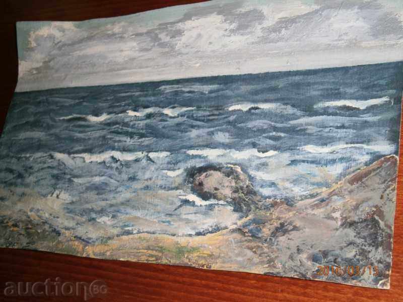Licitație Vechea imagine - SEA - ulei pe panza - 21 Licitație Vechea imagine - SEA - ulei pe panza - 21