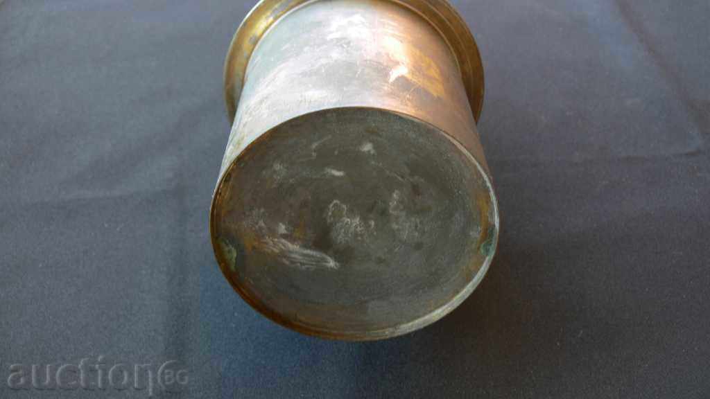 BEAUTIFUL OLIVE GAS LAMP - BRONZE - 5