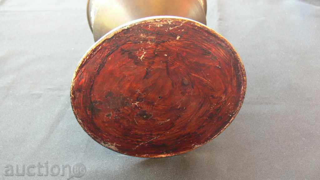 BEAUTIFUL OLIVE GAS LAMP - BRONZE - 7 BEAUTIFUL OLIVE GAS LAMP - BRONZE - 7