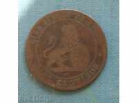 10 centimes 1870 Spania