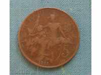 5 centimes 1911 Franța
