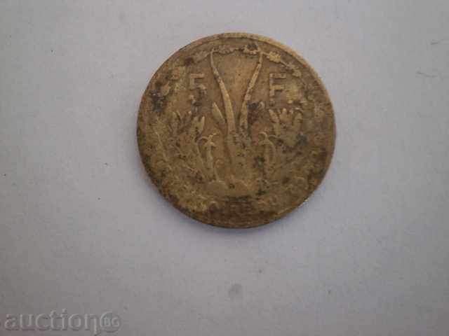 Togo - 5 francs - 1956, 37D