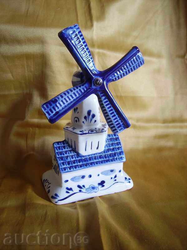 Porcelain figure-windmill