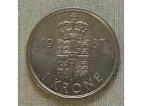 1 kr. 1987 Denmark