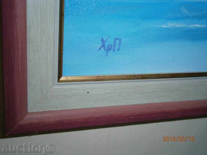 Painting - Flowers - oil on canvas - Hriska Panteva - 6 Painting - Flowers - oil on canvas - Hriska Panteva - 6