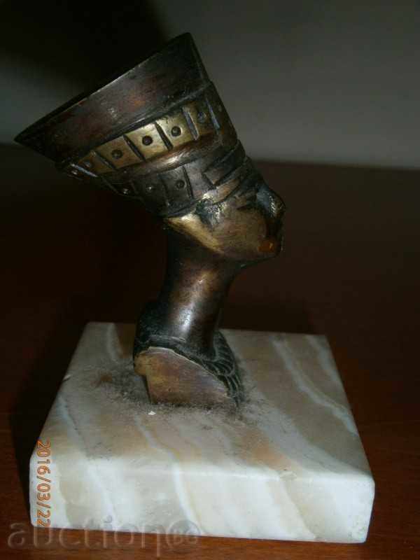 Egyptian goddess - bronze - 1 - paperweight