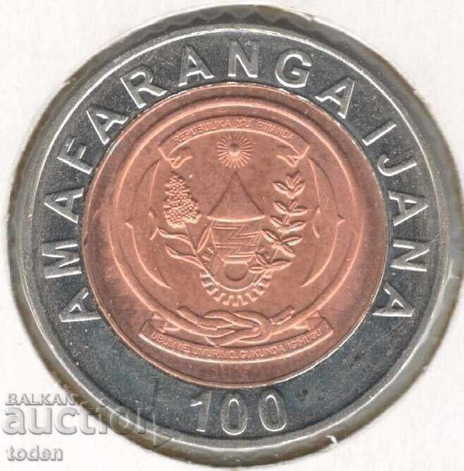++ Ruanda-100 Amafaranga-2007-KM # 32 ++
