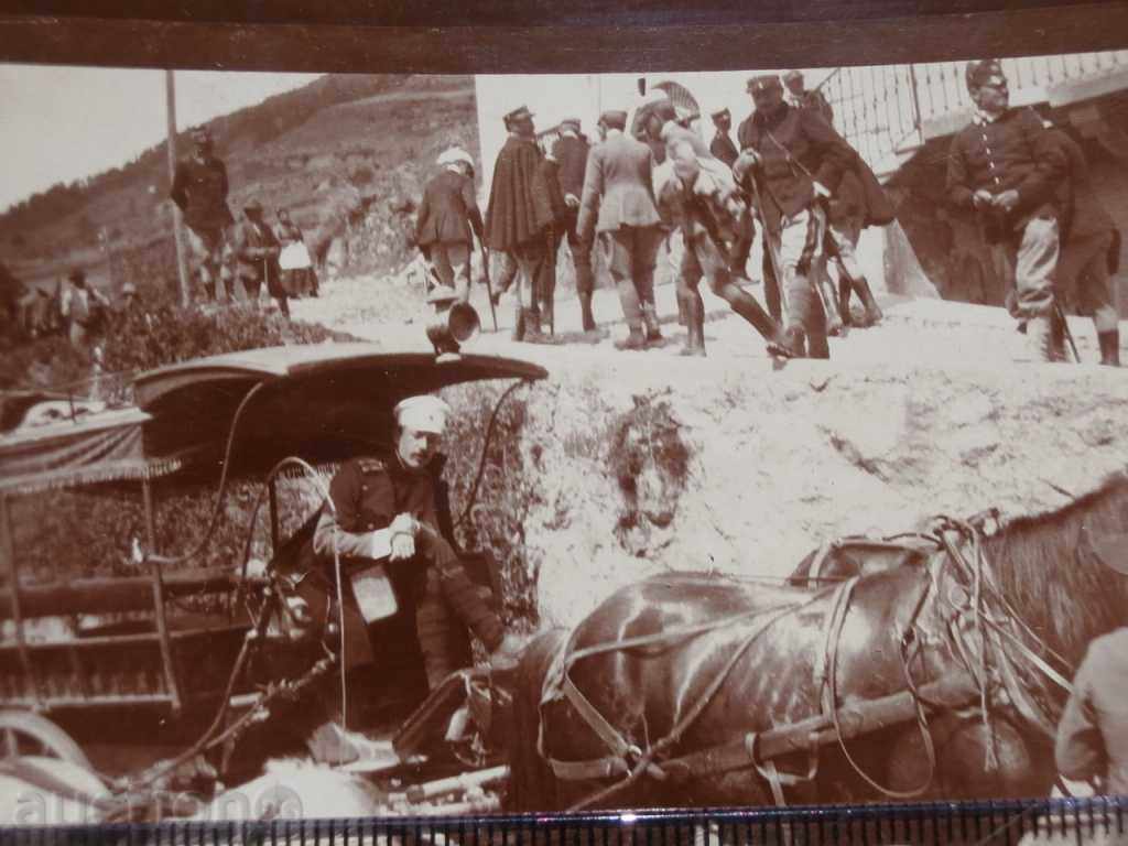 comandant de escadrilă. în Regimentul 1 Cavalerie Edirne 1912-13.