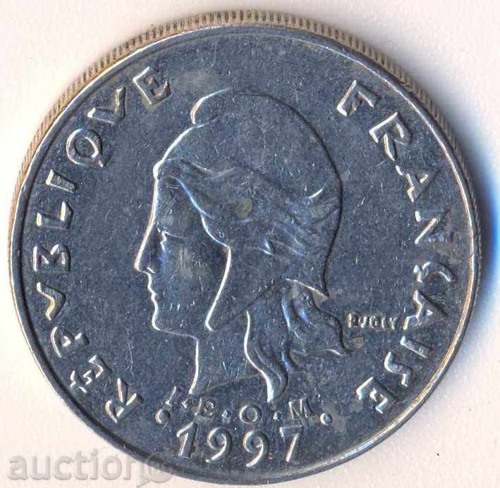 Polinezia franceză 20 franci 1997 cu preț 4.90 BGN | € 2.51 Polinezia franceză 20 franci 1997 cu preț 4.90 BGN | € 2.51