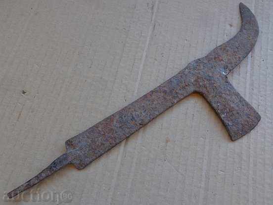 Old hand forged wagon, wrought iron - 6