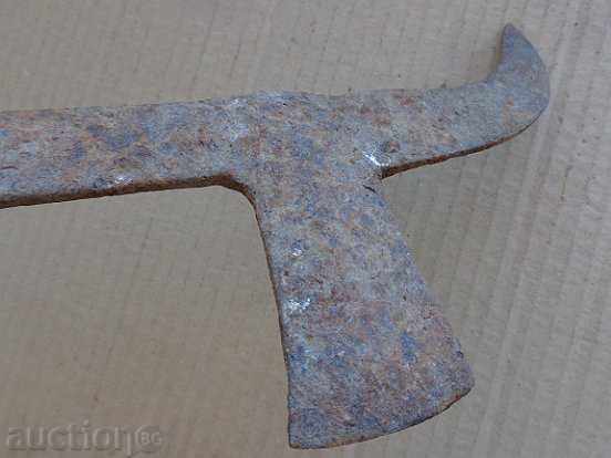 Old hand forged wagon, wrought iron - 7