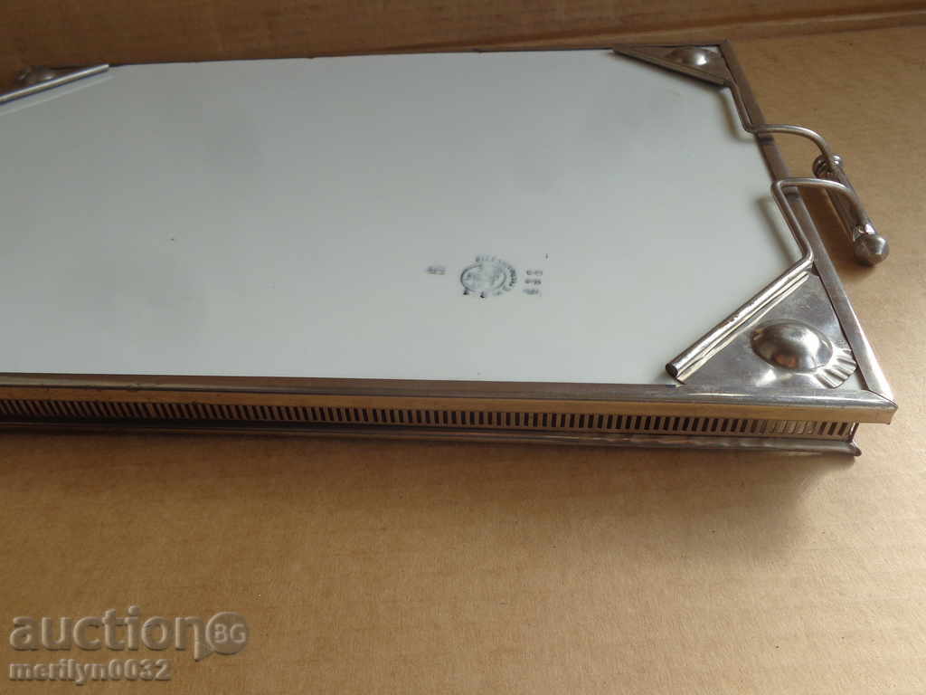 An old tray, porcelain, a teapot - 5 An old tray, porcelain, a teapot - 5