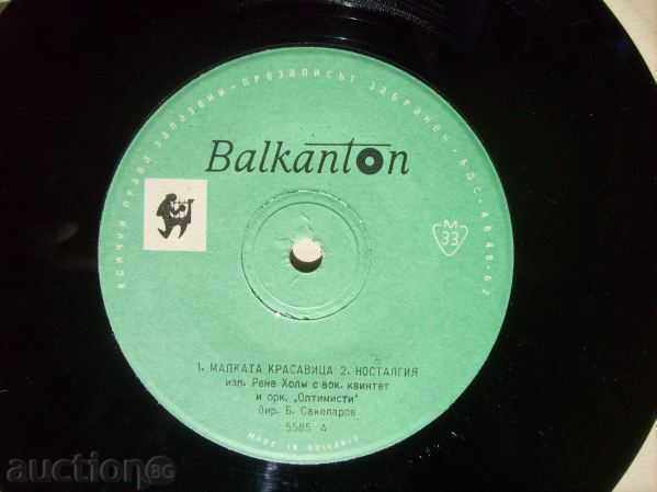 Auction a small plate - Rene Holm and the Optimists Orchestra - 5585 Auction a small plate - Rene Holm and the Optimists Orchestra - 5585