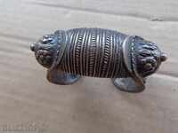 Bratara renascentista din argint tip "slingshot", bijuterii, bijuterii