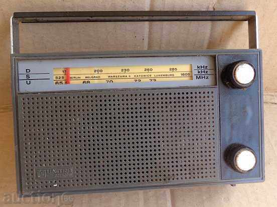 Delivery of Polish transistor "UNITRA", radio with antenna, radio Delivery of Polish transistor "UNITRA", radio with antenna, radio