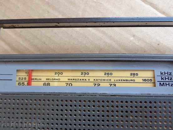 tranzistor polonez „Unitra“ de radio cu antena, radio - 5