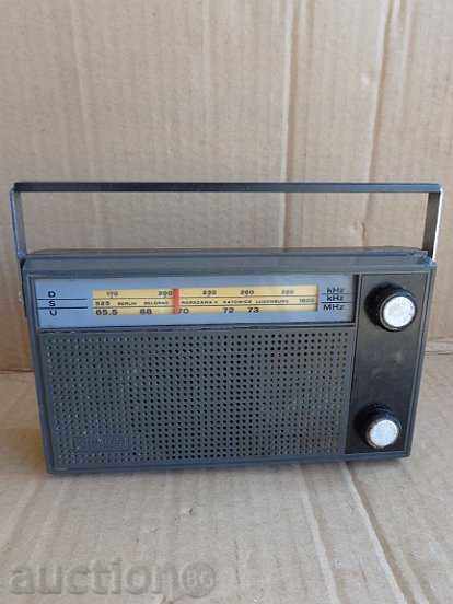 Polish transistor "UNITRA", radio with antenna, radio
