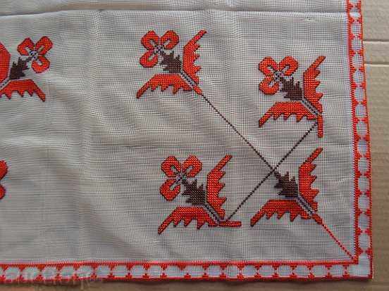 Delivery of Old plaid with embroidery, tulle Delivery of Old plaid with embroidery, tulle