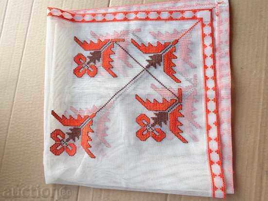 Old plaid with embroidery, tulle - 5 Old plaid with embroidery, tulle - 5