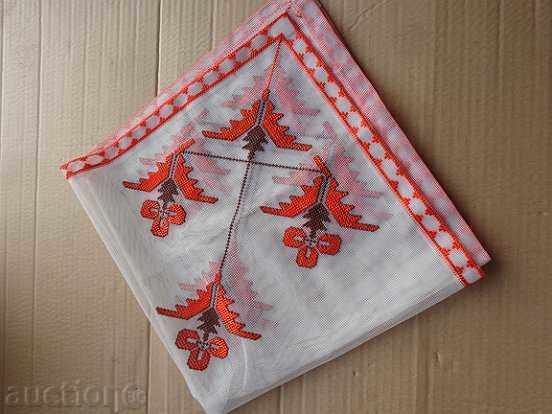 Old plaid with embroidery, tulle - 6 Old plaid with embroidery, tulle - 6