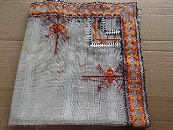 Old box with embroidery, tulle - 6 Old box with embroidery, tulle - 6