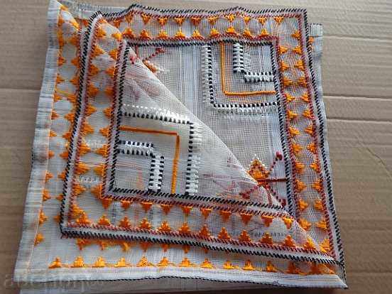 Old box with embroidery, tulle - 7 Old box with embroidery, tulle - 7