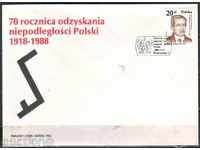 Poland. 80 years. Independence of Poland 1918-1988-1